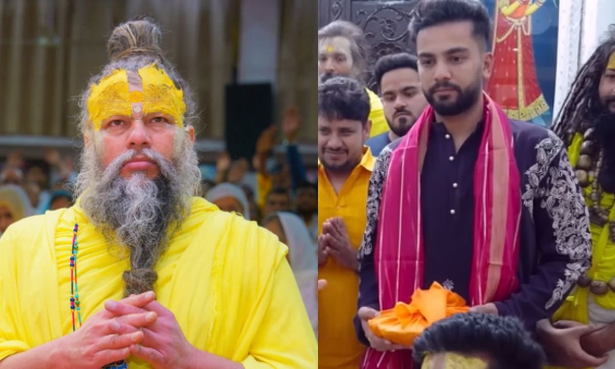 Elvish Yadav Meeting With Premanand Ji Maharaj Goes Viral